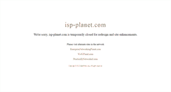 Desktop Screenshot of isp-planet.com
