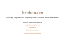 Tablet Screenshot of isp-planet.com